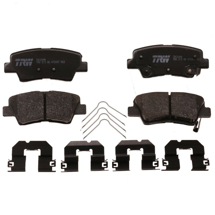 TXC2098 Ultra-Series Disc Brake Pad Set for 2018-2021 Kia Sportage , Position: Rear