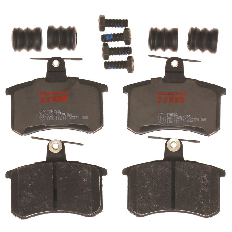 TXH0228 Ultra-Series Disc Brake Pad Set for Select Audi/Volkswagen Models, Position: Rear