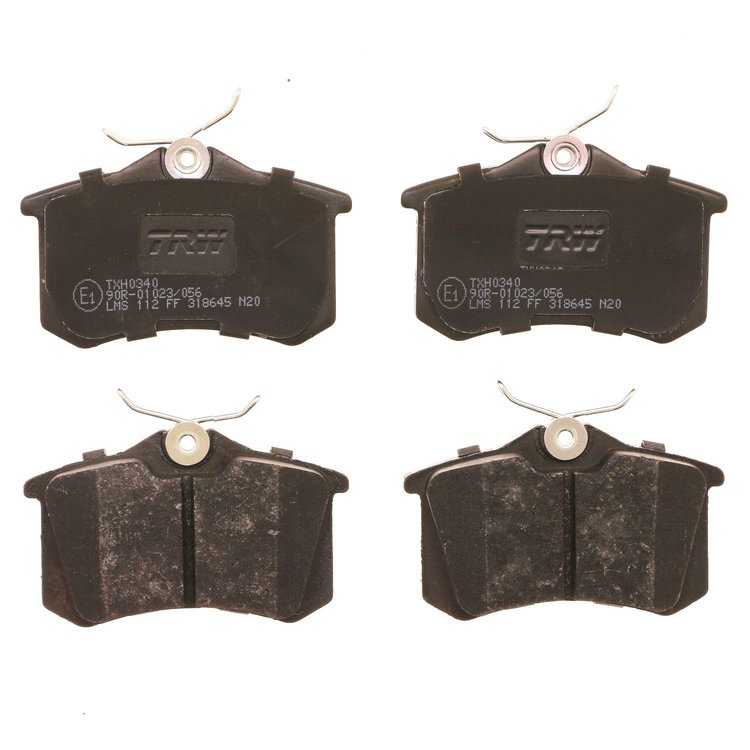 TXH0340 Ultra-Series Disc Brake Pad Set for Select Audi/Volkswagen Models, Position: Rear