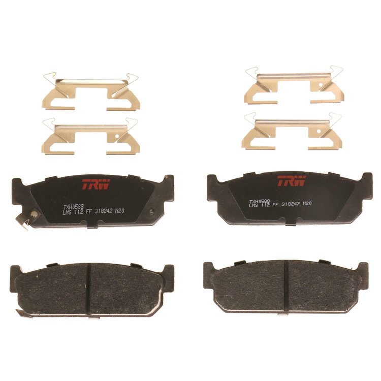 TXH0588 Ultra-Series Disc Brake Pad Set for Infiniti J30 1997-1993, M45 2004-2003, Q45 2006-1994, Position: Rear