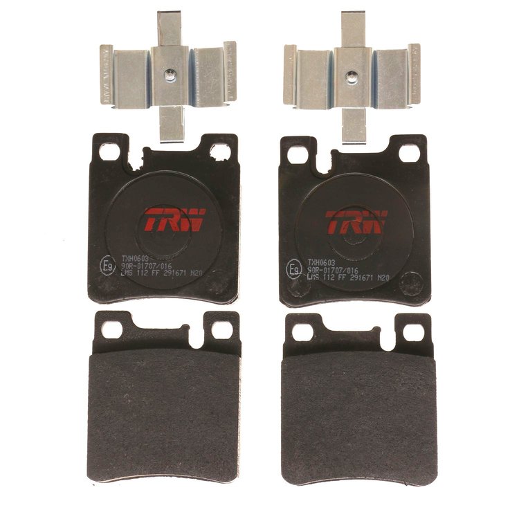 TXH0603 Ultra-Series Disc Brake Pad Set for Select Multiple Makes/Models Models, Position: Rear
