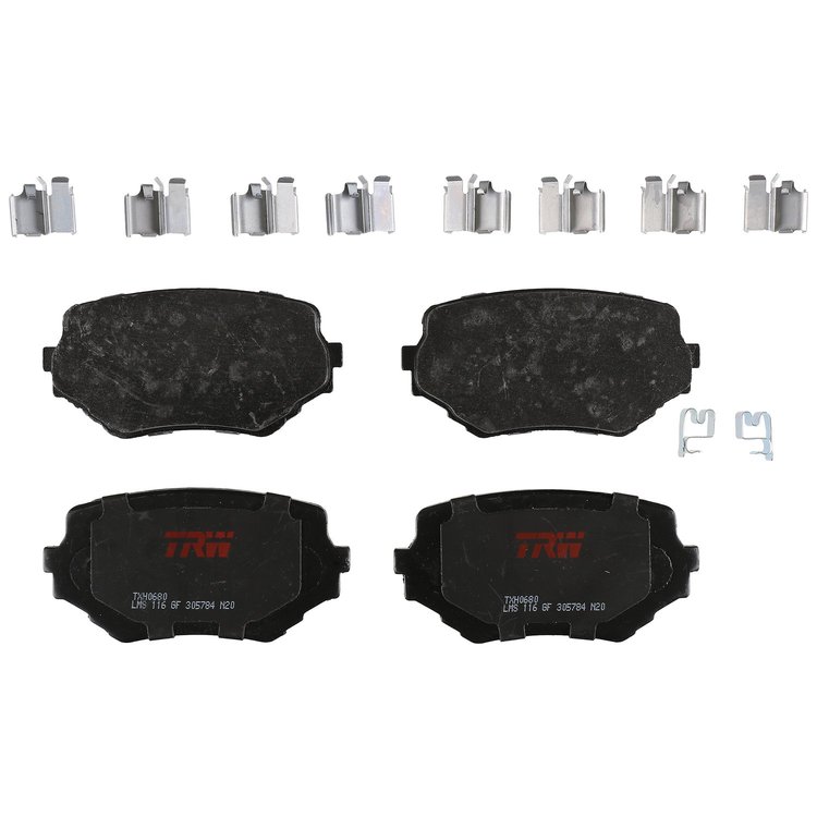 TXH0680 Ultra-Series Disc Brake Pad Set for Suzuki Grand Vitara 05-99, Sidekick 98-96, Position: Front