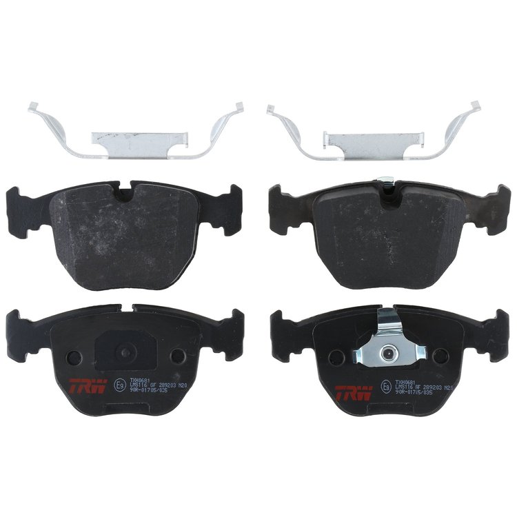 TXH0681 Ultra-Series Disc Brake Pad Set for Select BMW Models, Position: Front