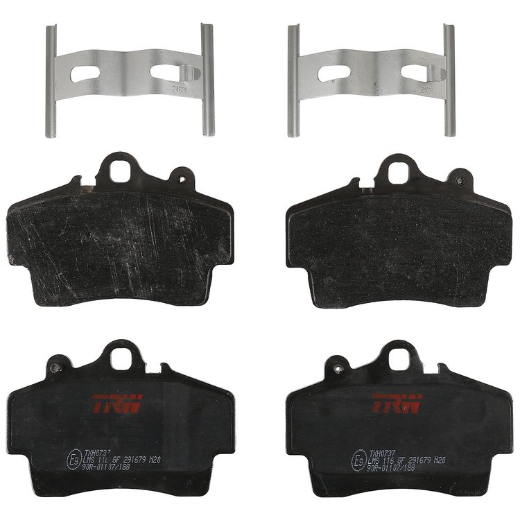 TXH0737 Ultra-Series Disc Brake Pad Set for Porsche Boxster 2008-1997, Cayman 2007, Position: Front