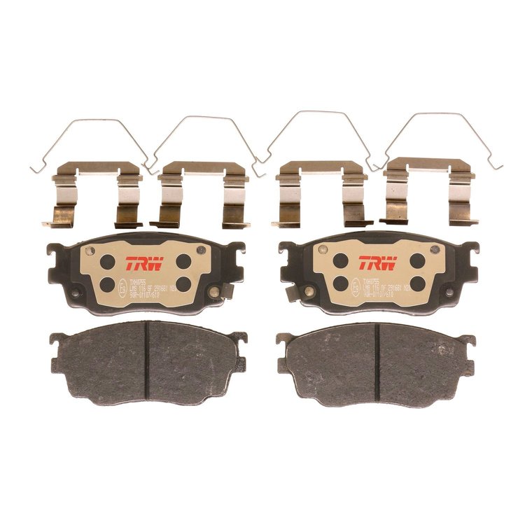 TXH0755 Ultra-Series Disc Brake Pad Set for Mazda 626 2002-1998, Protege 2003, Position: Front