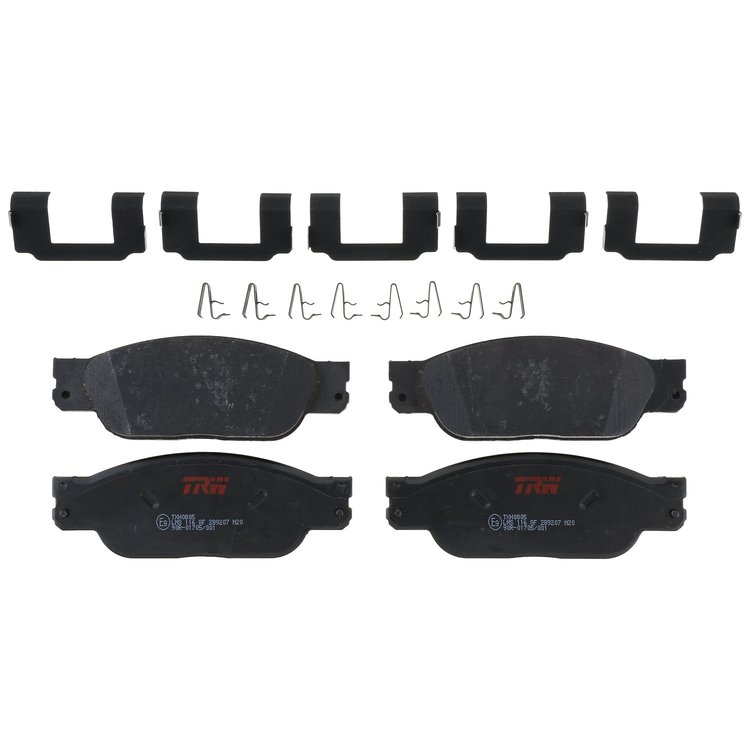 TXH0805 Ultra-Series Disc Brake Pad Set for Ford Thunderbird 2005-02, Jaguar S-Type 2002-00, Lincoln LS 2006-00, Position: Front
