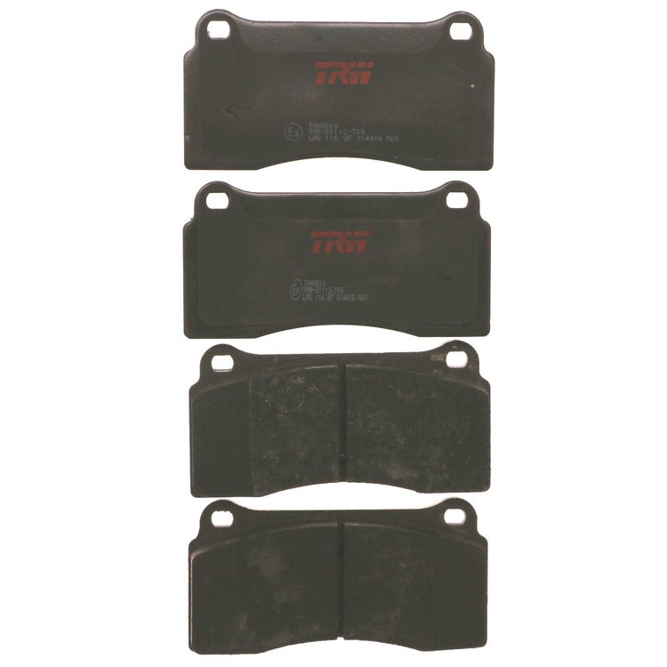 TXH0810 Ultra-Series Disc Brake Pad Set for 2004 Dodge Viper, Position: Front