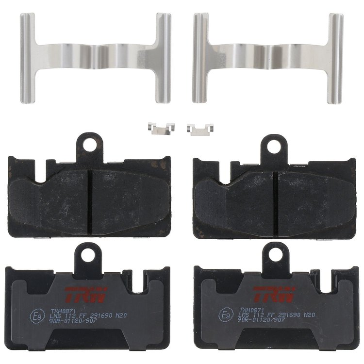 TXH0871 Ultra-Series Disc Brake Pad Set for Lexus LS430 2006-2001, Position: Rear