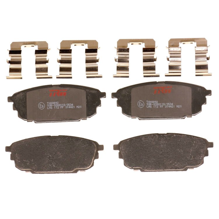 TXH0892 Ultra-Series Disc Brake Pad Set for Mazda Protege 2003-2001, Protege5 2003-2002, Position: Rear