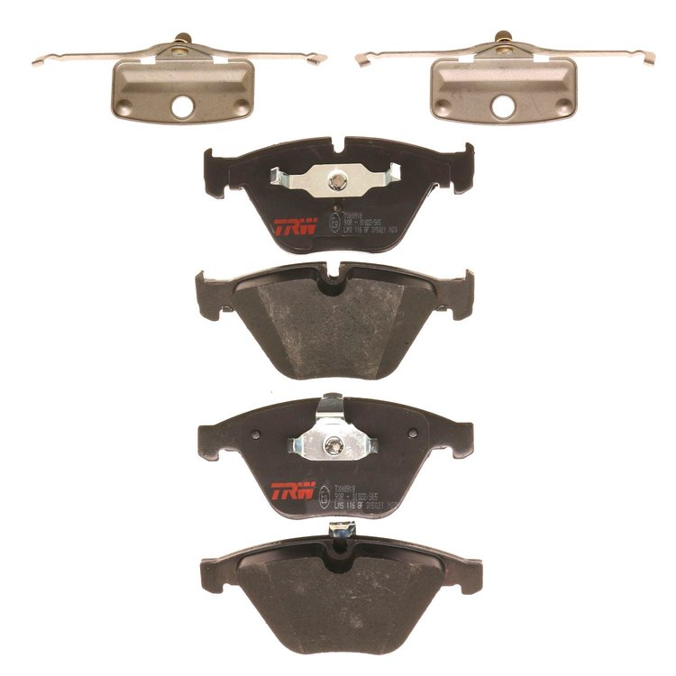 TXH0918 Ultra-Series Disc Brake Pad Set for Select BMW Models, Position: Front