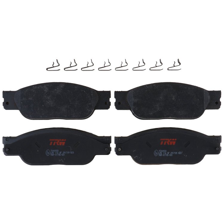 TXH0933 Ultra-Series Disc Brake Pad Set for Jaguar S-Type 2004-2003, Vanden Plas 2005-2004, XJ8 2004, Position: Front