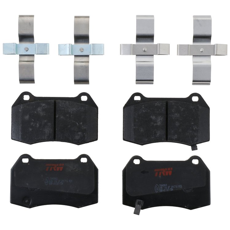 TXH0960 Ultra-Series Disc Brake Pad Set for Infiniti G35 2004-2003, Nissan 350Z 2009-2003, Sentra 2006-2004, Position: Front