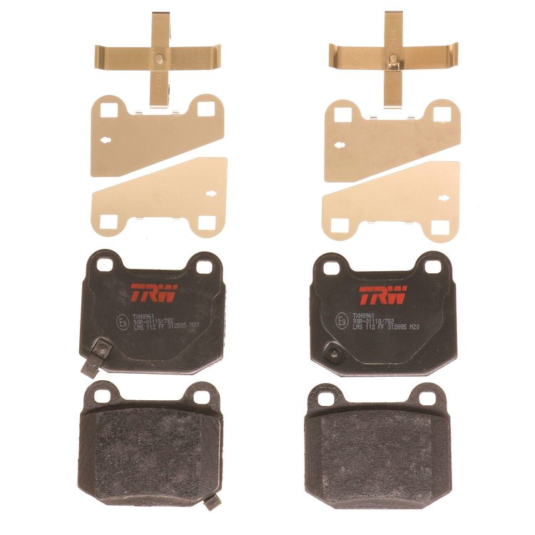 TXH0961 Ultra-Series Disc Brake Pad Set for Select Multiple Makes/Models Models, Position: Rear