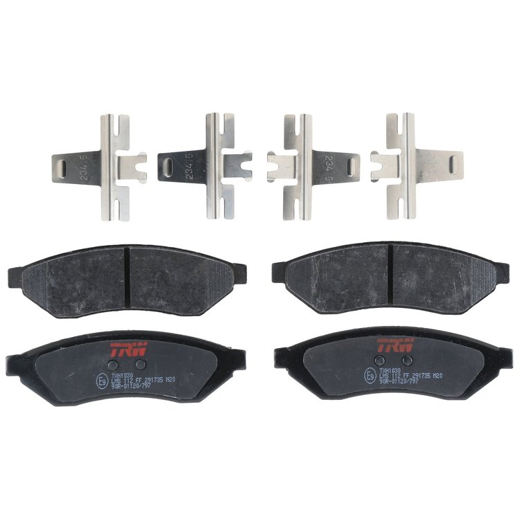 TXH1030 Ultra-Series Disc Brake Pad Set for Chevrolet Epica 2006-2004, Suzuki Verona 2006-2004, Position: Rear