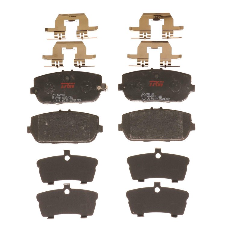 TXH1180 Ultra-Series Disc Brake Pad Set for Mazda MX-5 Miata 2015-2006, Position: Rear