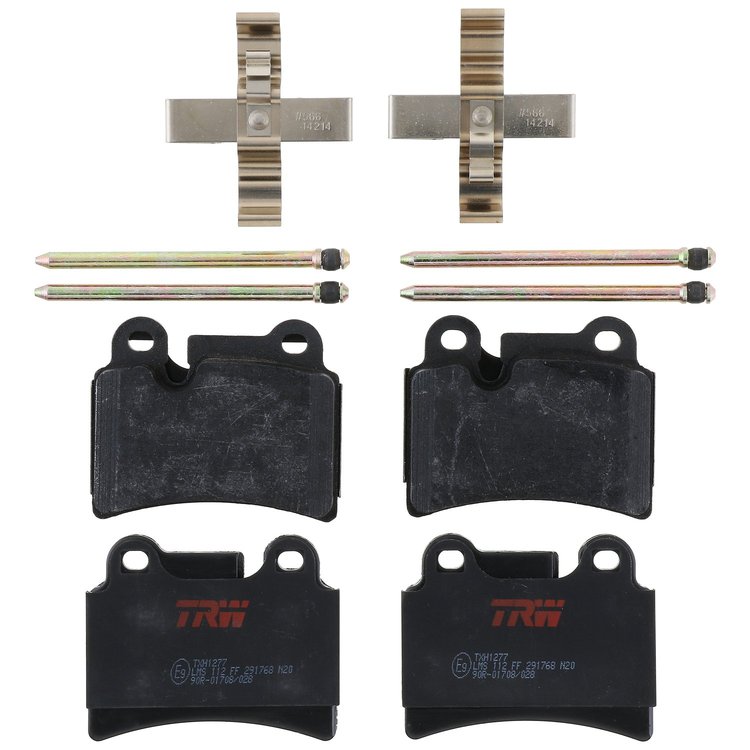 TXH1277 Ultra-Series Disc Brake Pad Set for Volkswagen Touareg 2010-2006, Position: Rear