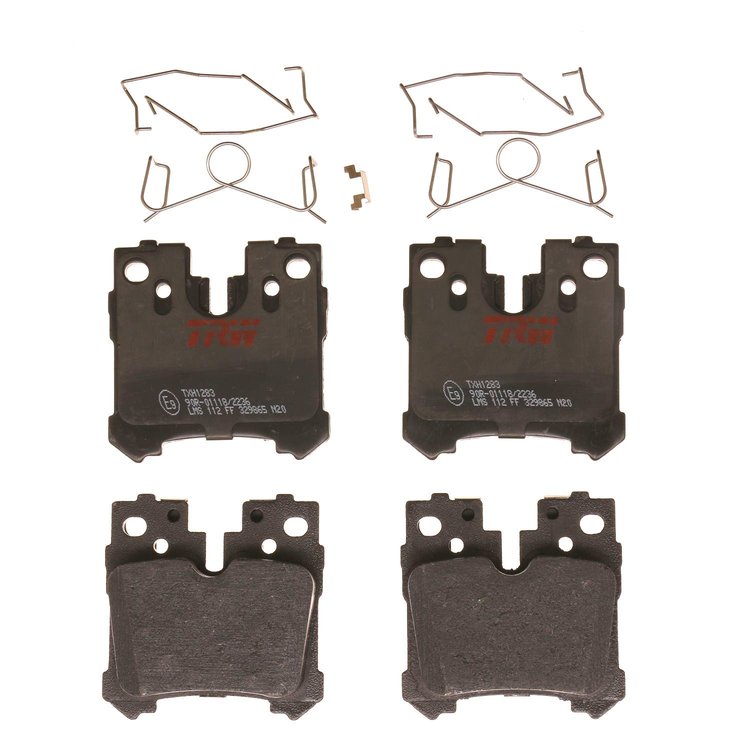 TXH1283 Ultra-Series Disc Brake Pad Set for Lexus LS460 2016-2007, LS600h 2016-2008, Position: Rear