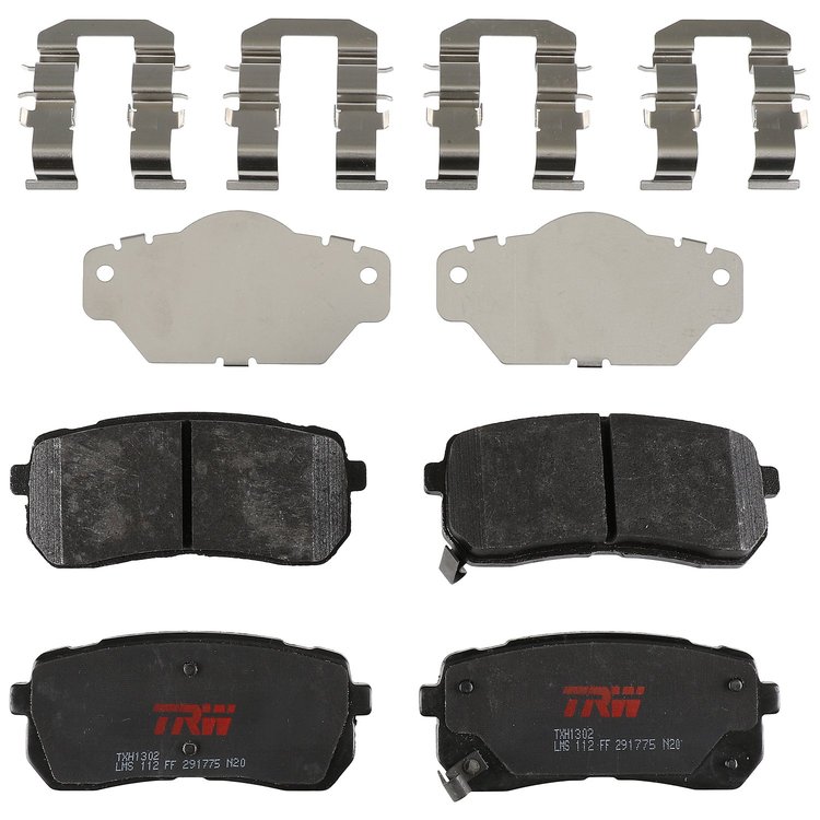 TXH1302 Ultra-Series Disc Brake Pad Set for Hyundai Veracruz 2010-2007, Kia Sedona 2015, Position: Rear