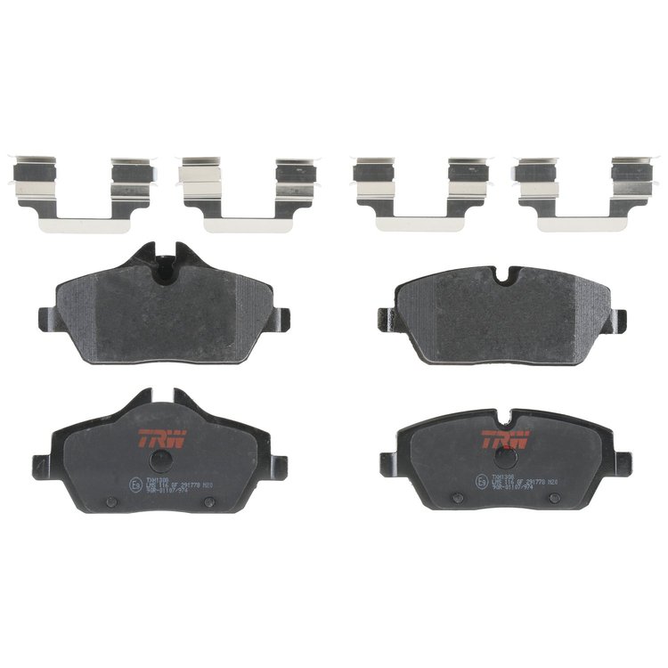 TXH1308 Ultra-Series Disc Brake Pad Set for Mini Cooper 2016-2007, Position: Front