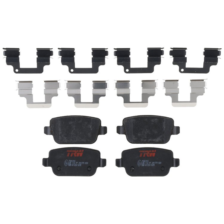 TXH1314 Ultra-Series Disc Brake Pad Set for Land Rover LR2 2012-2008, Volvo S80 2008-2007, Position: Rear