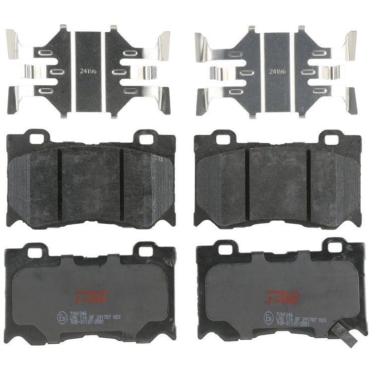 TXH1346 Ultra-Series Disc Brake Pad Set for Select Infiniti/Nissan Models, Position: Front