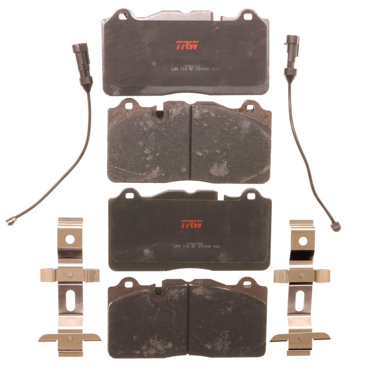 TXH1395 Ultra-Series Disc Brake Pad Set for Chevrolet Camaro 2015-2014, Corvette 2013-2009, Position: Front