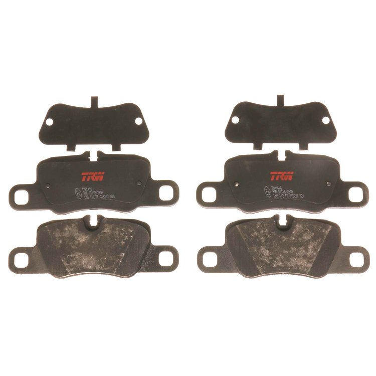 TXH1416 Ultra-Series Disc Brake Pad Set for 2014-13 Porsche 911, 2013-10 Porsche Panamera Ceramic Rotors, Position: Rear