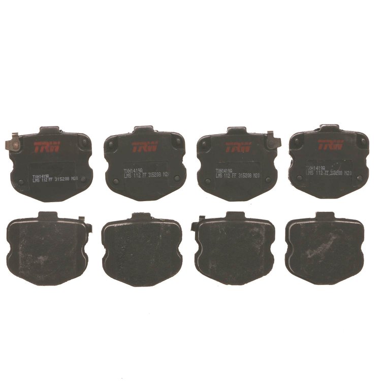TXH1419A Ultra-Series Disc Brake Pad Set for Chevrolet Corvette 2013-2006, Position: Rear