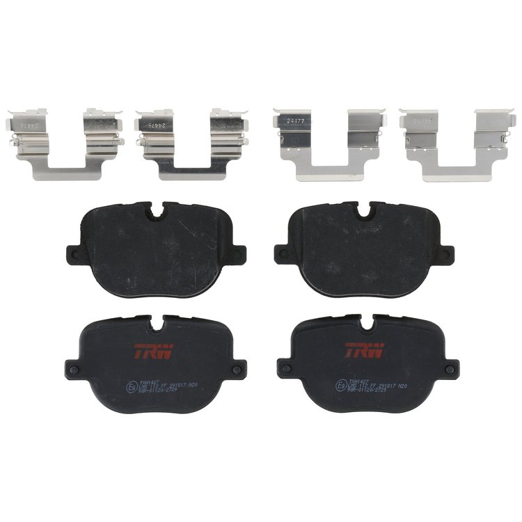 TXH1427 Ultra-Series Disc Brake Pad Set, Land Rover Range Rover 2012-2010, Range Rover Sport 2013-2010, Position: Rear