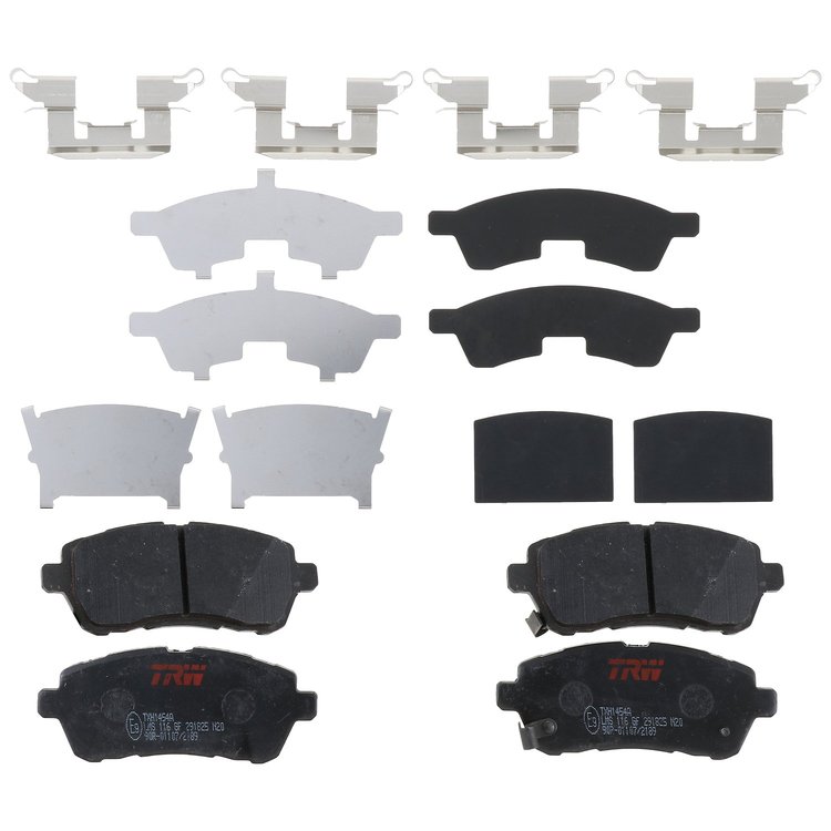 TXH1454A Ultra-Series Disc Brake Pad Set for Mazda 2 2014-2011, Position: Front