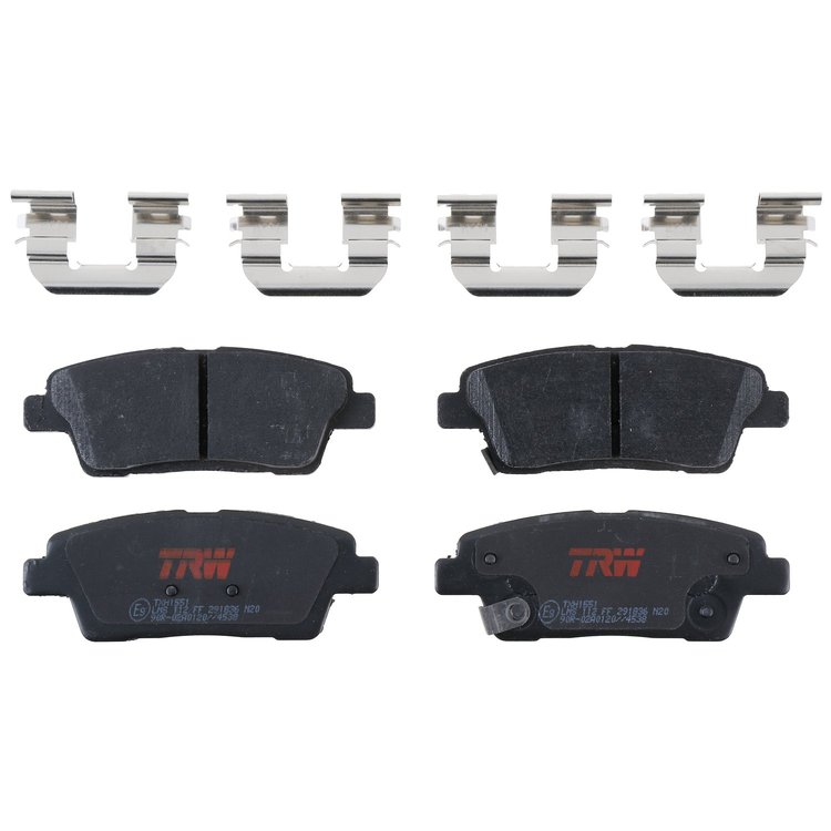 TXH1551 Ultra-Series Disc Brake Pad Set for Hyundai Genesis 2015-2011, Position: Rear