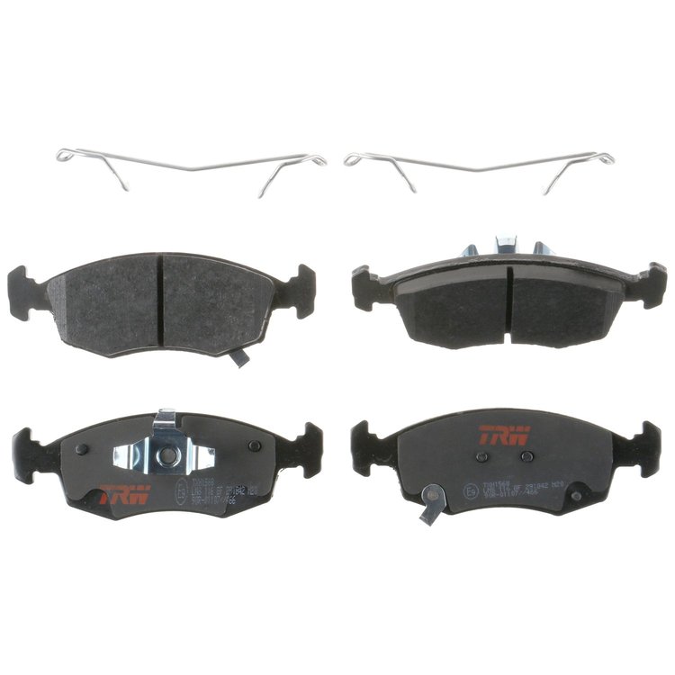 TXH1568 Ultra-Series Disc Brake Pad Set for Fiat 500 2015-2012, Position: Front