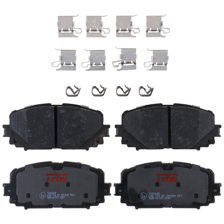 TXH1628 Ultra-Series Disc Brake Pad Set for Toyota Prius 2014, Yaris 2016-2012, Position: Front