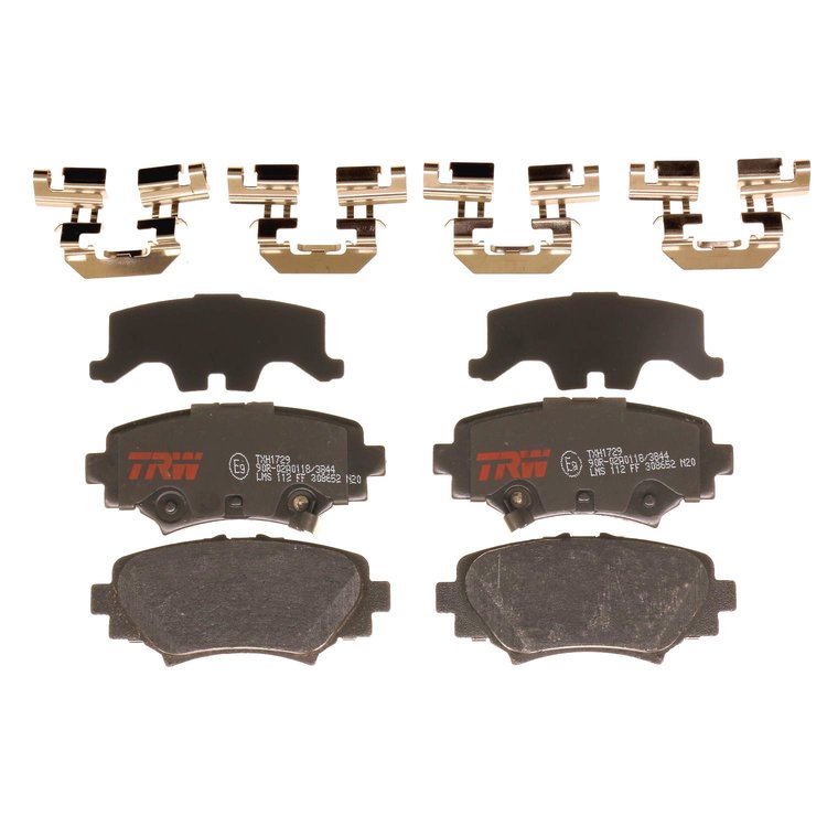 TXH1729 Ultra-Series Disc Brake Pad Set for Mazda 3 2015-2014, 3 Sport 2014, Position: Rear