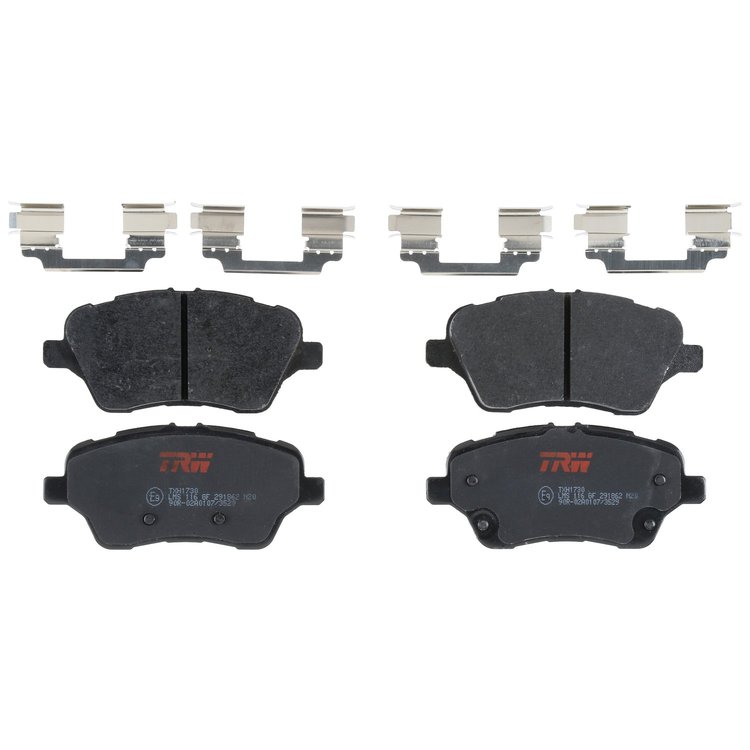 TXH1730 Ultra-Series Disc Brake Pad Set for Ford Fiesta 2016-2014, Position: Front