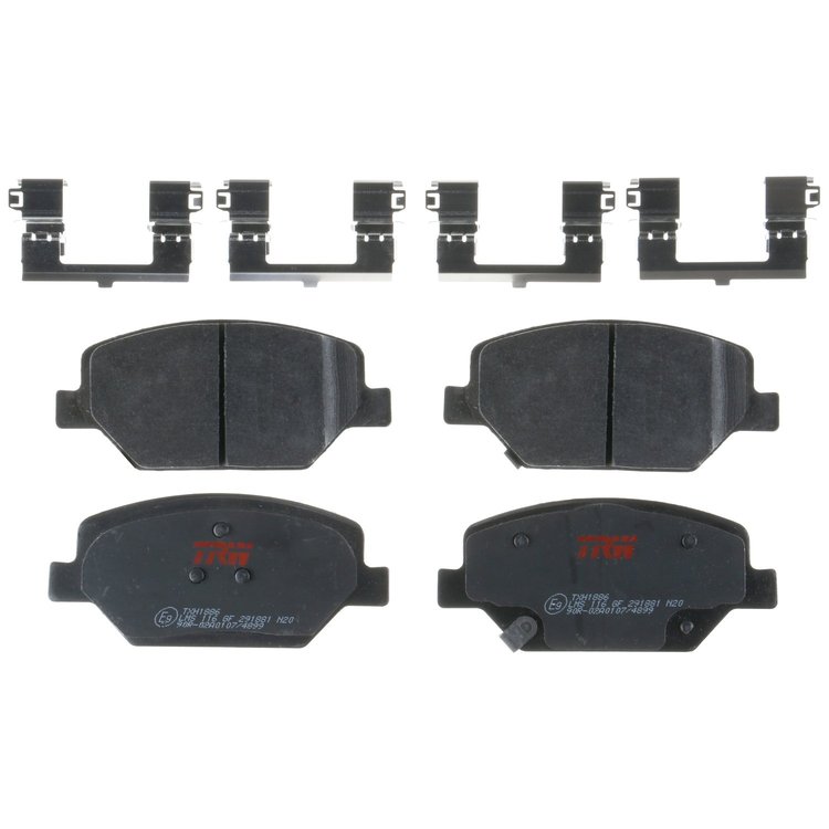 TXH1886 Ultra-Series Disc Brake Pad Set for Buick Envision 2017-2016, LaCrosse 2017, Chevrolet Camaro 2017-2016, Position: Front
