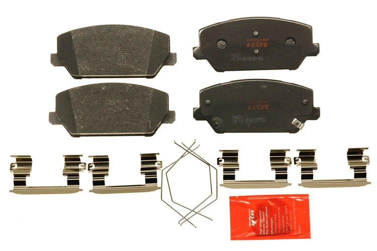 TXH2211 Ultra-Series Disc Brake Pad Set for 2019-2022 Hyundai Veloster N, Position: Front