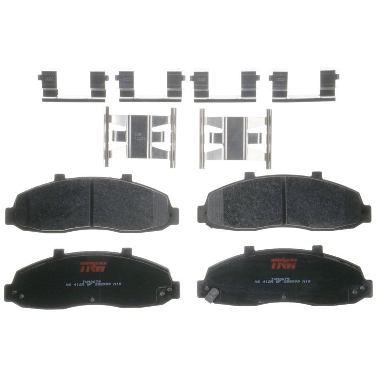 TXM0679 Ultra-Series Disc Brake Pad Set for Ford F-150 2003-1997, F-150 Heritage 2004, Lincoln Blackwood 2002, Position: Front