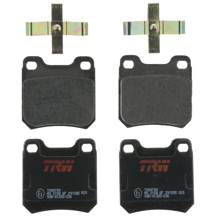 TXM0709 Ultra-Series Disc Brake Pad Set for Cadillac Catera 2001-1997, Saturn L300 2004, Position: Rear