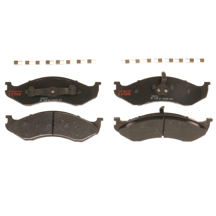 TXM0712 Ultra-Series Disc Brake Pad Set for Jeep Cherokee 00-97, Grand Cherokee 98-97, Wrangler 06-97, Position: Front