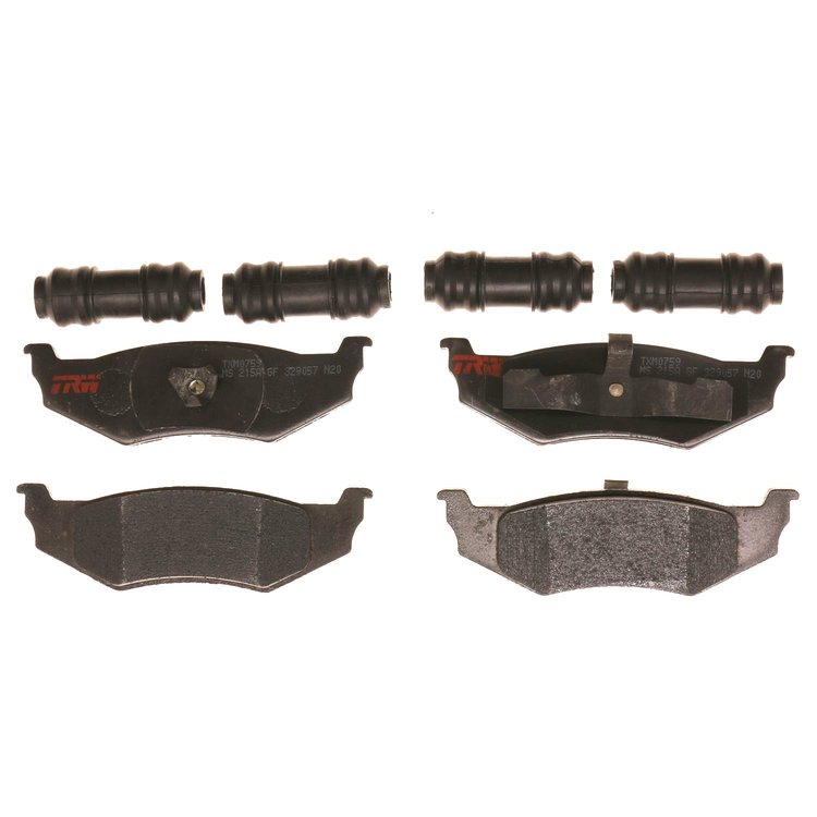 TXM0759 Ultra-Series Disc Brake Pad Set for Select Mopar Models, Position: Rear