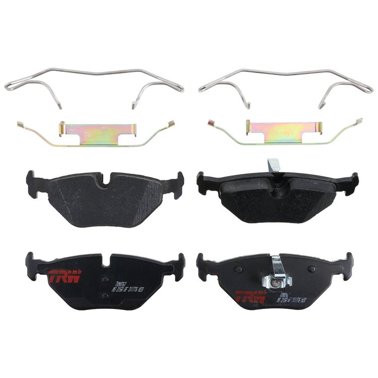 TXM0763 Ultra-Series Disc Brake Pad Set for BMW 323i 2000-1999, 325i 2004, Z4 2008, Position: Rear