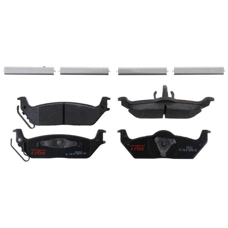 TXM1012 Ultra-Series Disc Brake Pad Set for Ford F-150 2012-2004, Lincoln Mark LT 2008-2006, Position: Rear