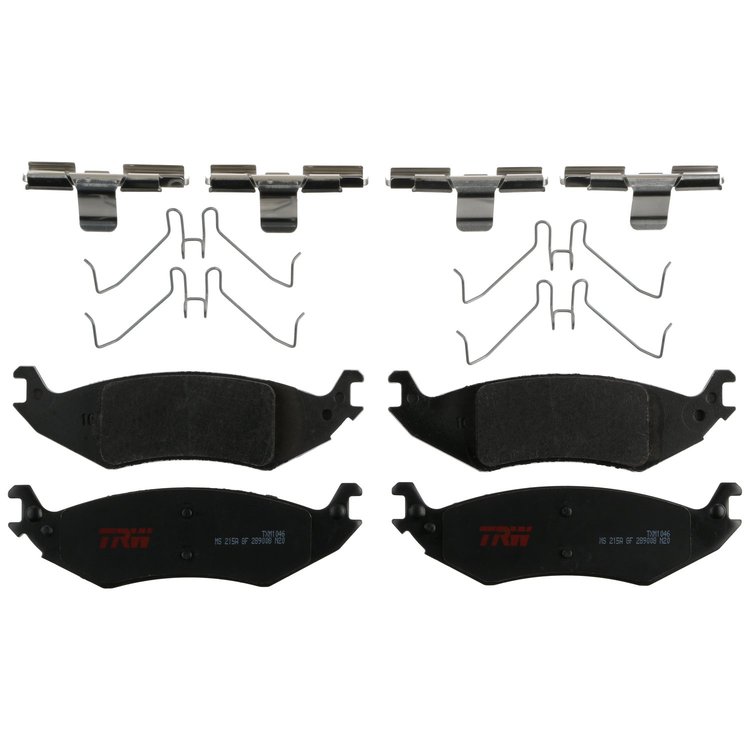 TXM1046 Ultra-Series Disc Brake Pad Set for Ford E-150 2006-2004, E-150 Club Wagon 2005-2004, Position: Rear