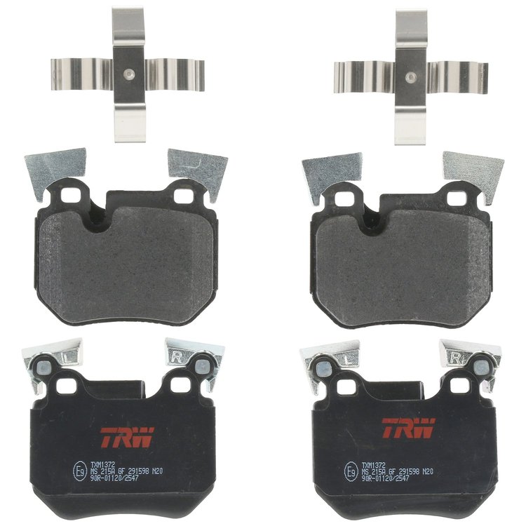 TXM1372 Ultra-Series Disc Brake Pad Set for BMW 135i 2013-2008, 135is 2013, Position: Rear