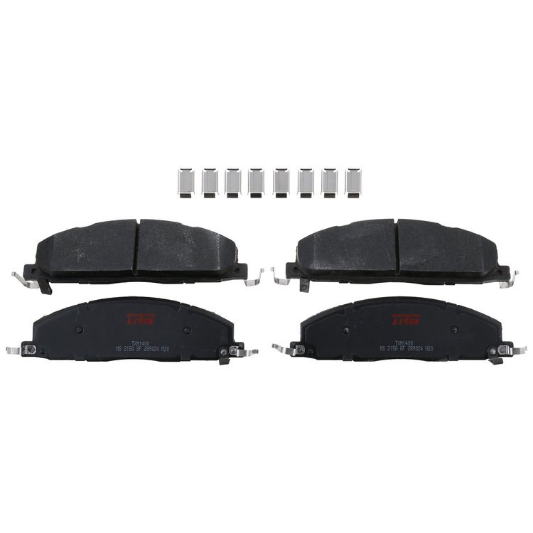 TXM1400 Ultra-Series Disc Brake Pad Set for Dodge Ram 2500/3500 2010-2009, Ram 2500/3500 2015-2011, Position: Rear