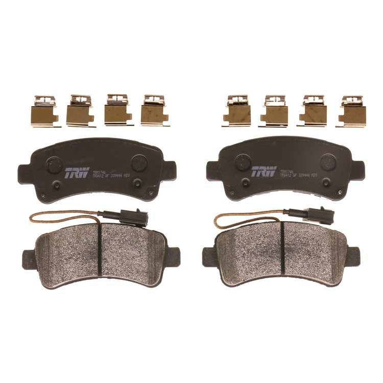TXM1746 Ultra-Series Disc Brake Pad Set for Ram ProMaster 1500 2014, ProMaster 2500/3500 2015-2014, Position: Rear