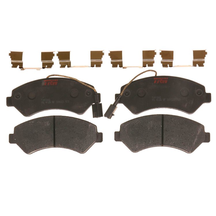 TXM1842 Ultra-Series Disc Brake Pad Set for 2016-15 RamPromaster, Position: Front