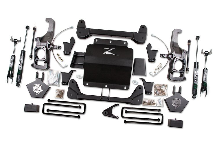 ZONC12N Zone 5" Torsion Bar Drop Lift Kit for 2011-2019 Chevy/GMC Silverado/Sierra 2500HD/3500HD