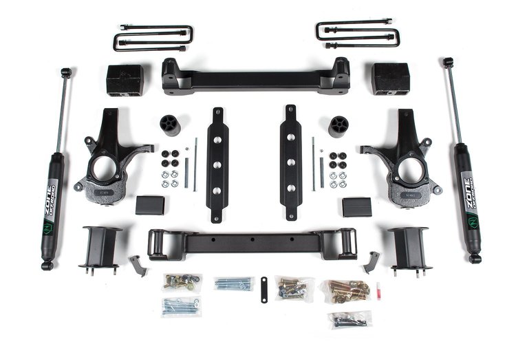 ZONC34N Zone 6.5" Suspension Lift Kit for 2014-2018 Chevy/GMC 1500 2wd